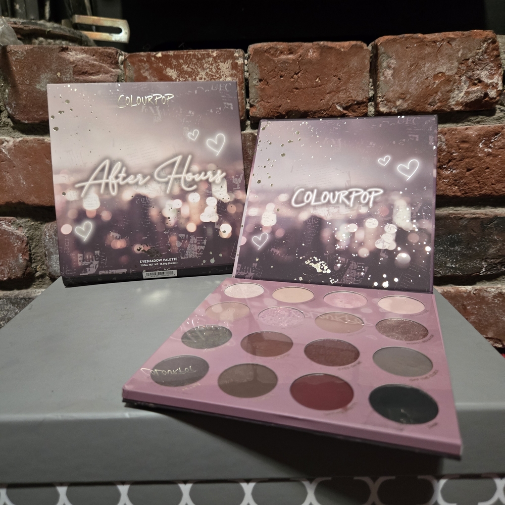 Colourpop After Hours Eyeshadow Palette